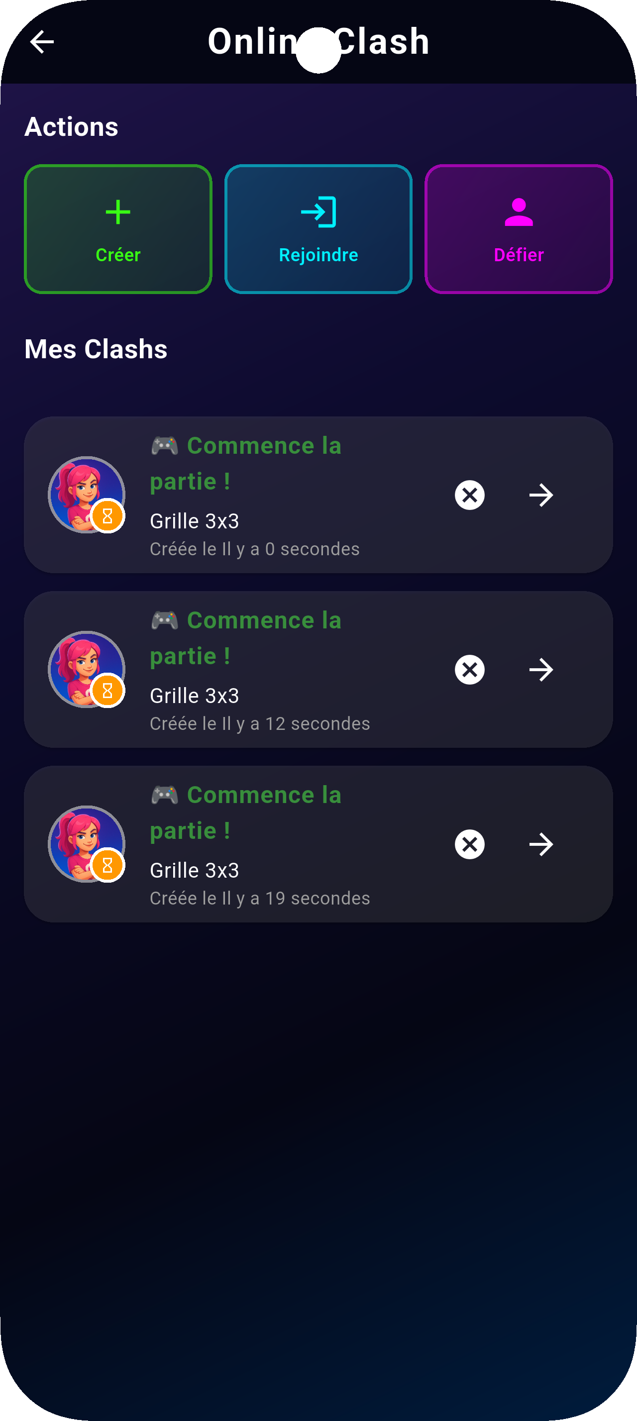 GridClash Game Preview